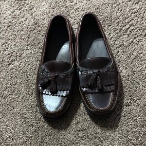 Classic Brown Leather Loafers